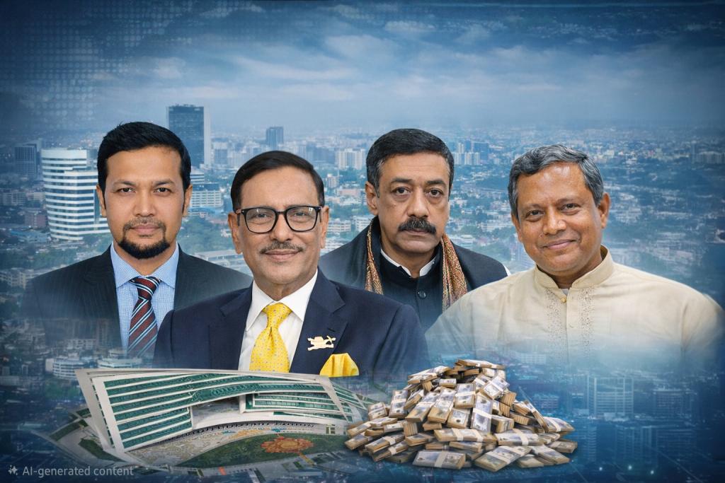 ওবায়দুল কাদের, শামীম ওসমান ও মির্জা আজমের কোম্পানি রেগনাম রিসোর্স লিমিটেডের বিরুদ্ধে কোটি কোটি টাকা লুটপাটের অভিযোগ