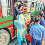 বাসে ৫ থেকে ১০ টাকা বাড়তি ভাড়া আদায় হচ্ছে