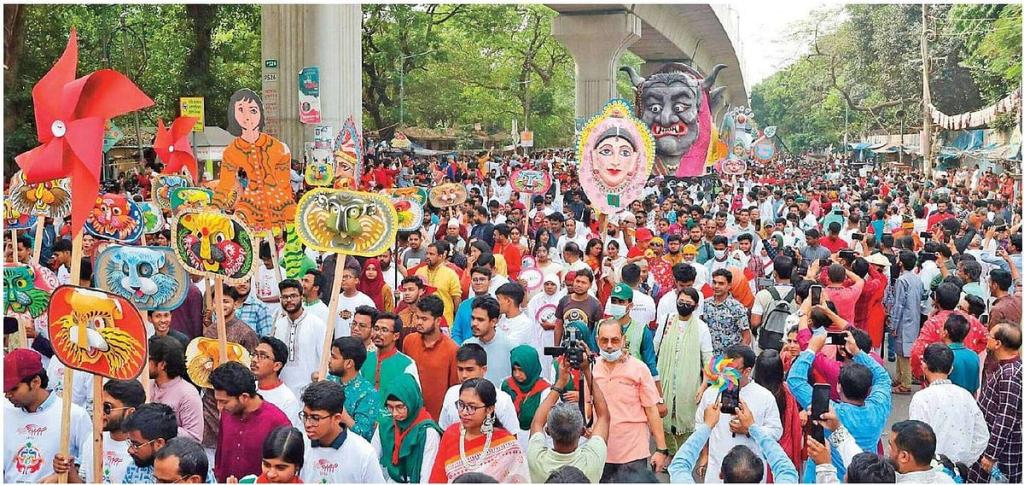 মঙ্গল, আনন্দ নয়, নাম হচ্ছে ‘বৈশাখী শোভাযাত্রা’