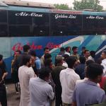 ফরিদপুর ও রাজবাড়ীতে গোল্ডেন লাইন পরিবহন ও কাউন্টারকে জরিমানা