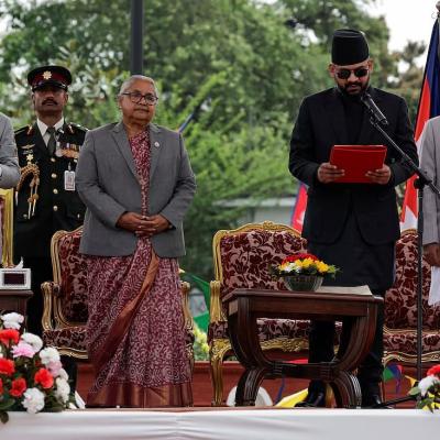 নেপালে বড় পরিবর্তনে যাত্রা শুরু বালেন্দ্র সরকারের
