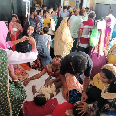 হামে আক্রান্ত ৬৫ শতাংশ শিশুর টিকা নেওয়ার বয়স হয়নি