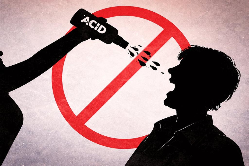 সোনার দোকানে কথা-কাটাকাটি, দুই কর্মচারীর বিরুদ্ধে অ্যাসিডে ঝলসে দেওয়ার অভিযোগ