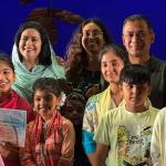 সপরিবার মঞ্চনাটক দেখলেন প্রধানমন্ত্রী