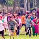 কিশোরগঞ্জে ফুটবল খেলা নিয়ে দুই গ্রামবাসীর সংঘর্ষ, ওসিসহ আহত ২০