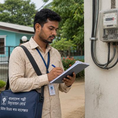 পল্লী বিদ্যুতের মিটার রিডার পদের কাজ কী, ১৪৬০ পদে আবেদনের বাকি ২ দিন