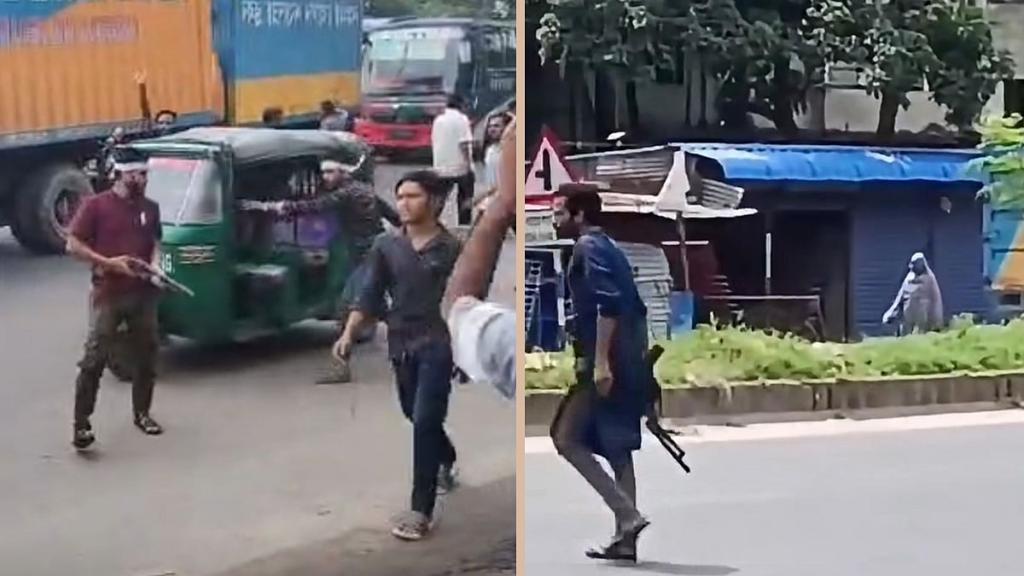 সীতাকুণ্ডে বিএনপির দুই পক্ষের সংঘর্ষে অস্ত্র হাতে থাকা দুই যুবক শনাক্ত
